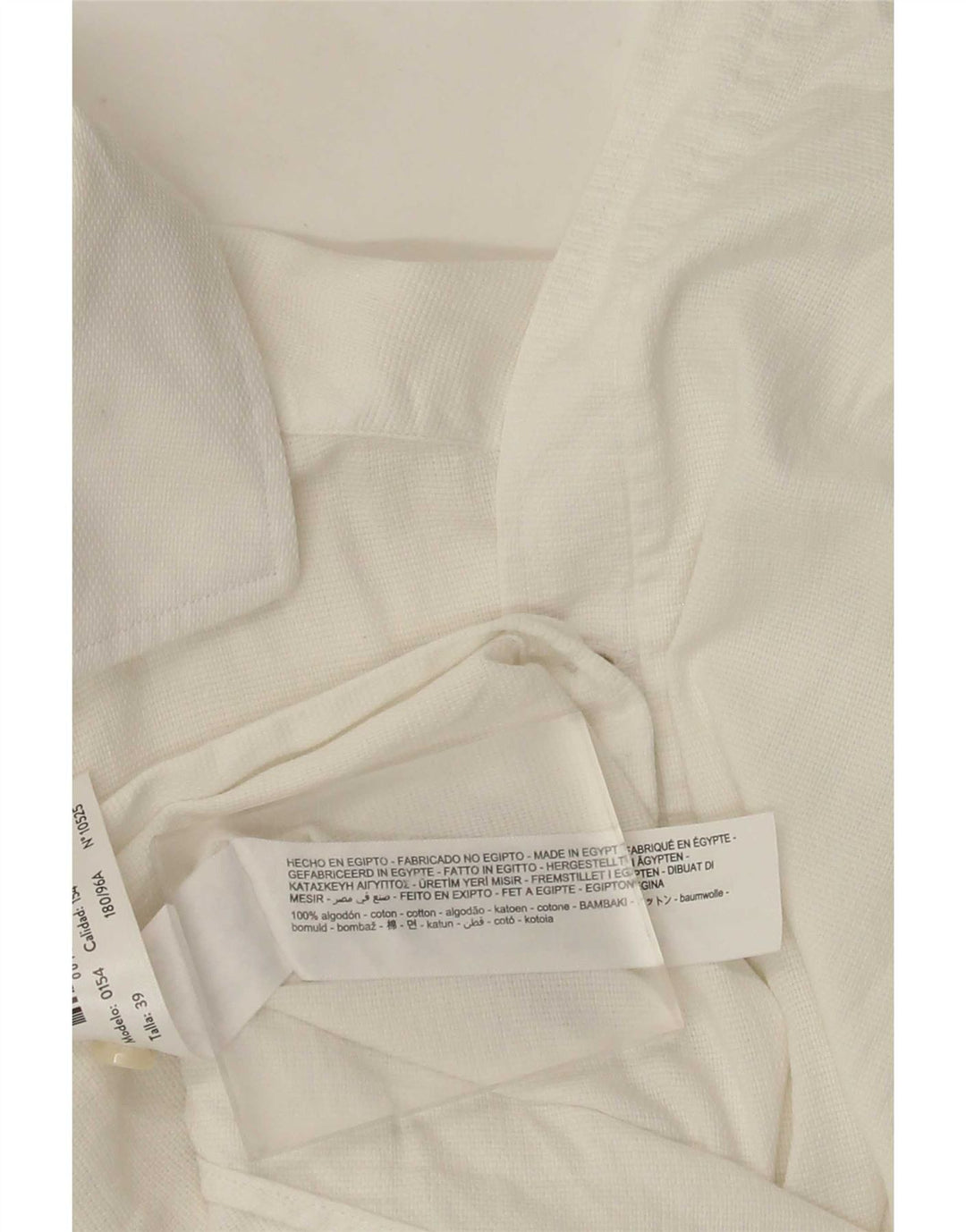 Muška košulja Massimo Dutti, veličina 39, srednji bijeli pamuk