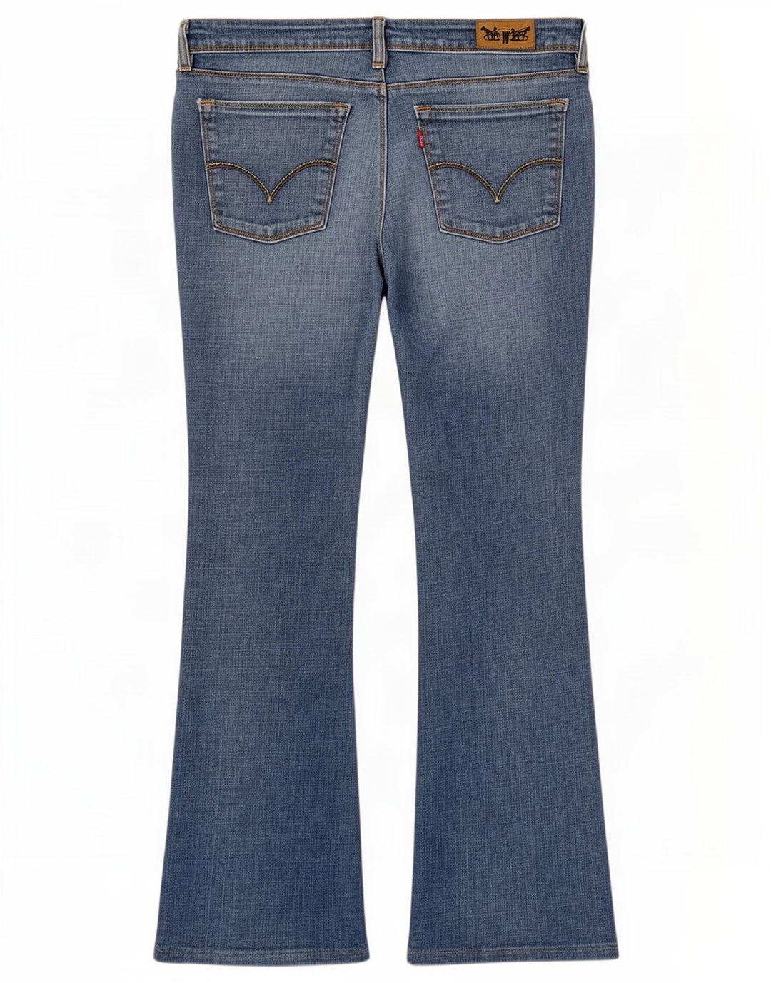 Levi's ženske 572 Bootcut traperice W34 L29 plavi pamuk