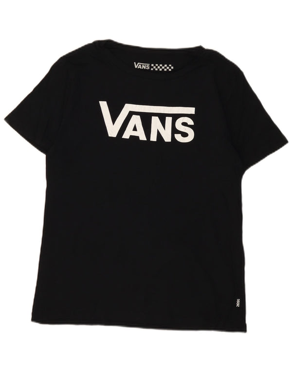 VANS ženska majica kratkih rukava s grafičkim motivima UK 12 srednje crna