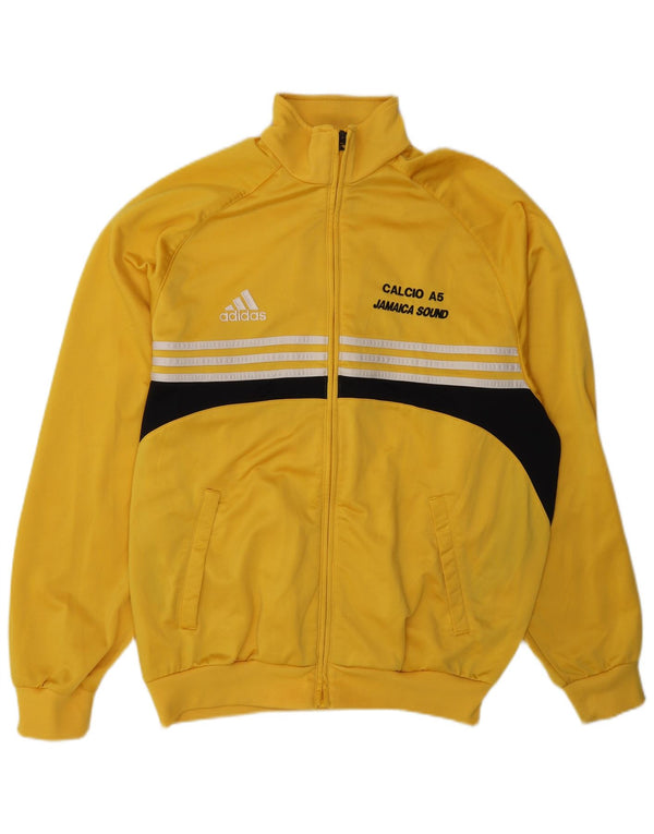 Adidas muška trenirka s grafičkim motivima, gornja jakna UK 44/46 velika žuta boja