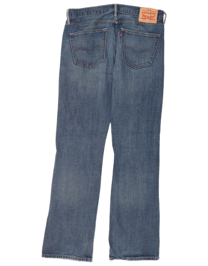 Levi's muške 527 Bootcut traperice W34 L34 plavi pamuk