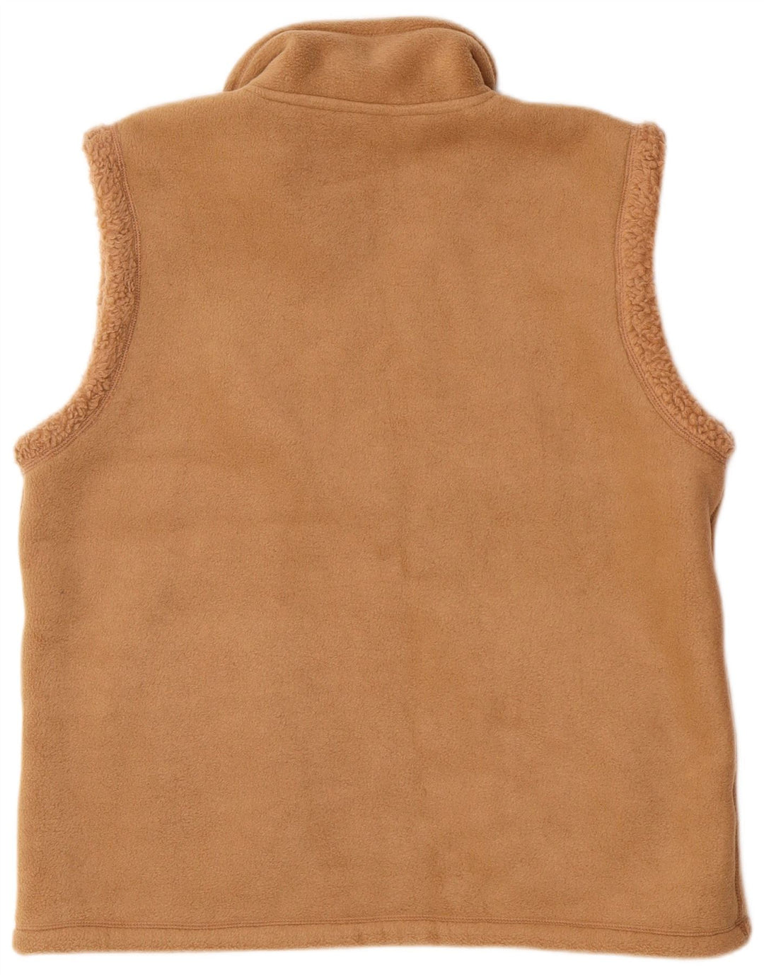 Vintage muška jakna od flisa na dvije ruke UK 38 srednje bež poliester