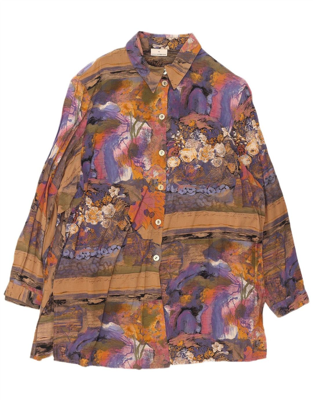 Doris Streich Ženska košulja EU 48 2XL Višebojni patchwork