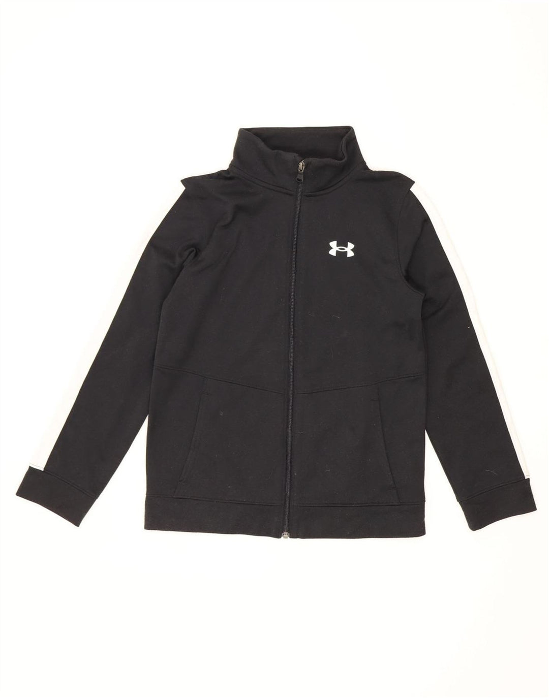Under Armour Gornja jakna trenirke za dječake 9-10 godina srednje crne boje