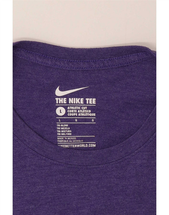 Nike muška velika ljubičasta majica s grafičkim motivima