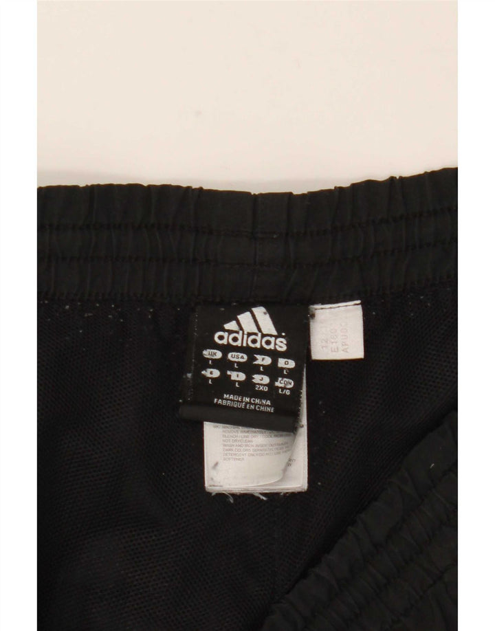 Adidas muške sportske kratke hlače Climalite, veliki crni poliester