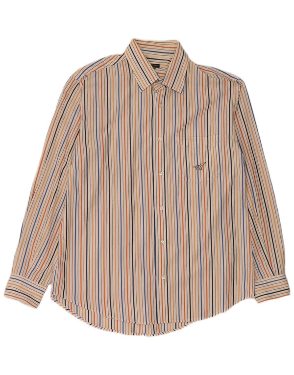 Henry Cottons muška košulja, veličina 43, veliki pamuk na raznobojne pruge