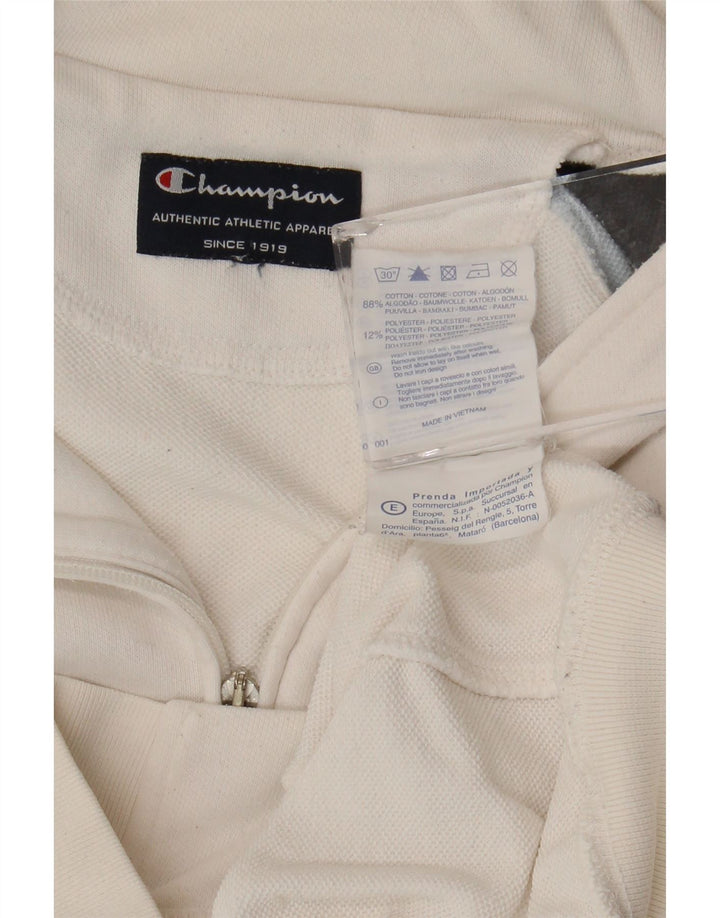 Gornja jakna ženske trenirke Champion UK 16 Large Off White Colourblock