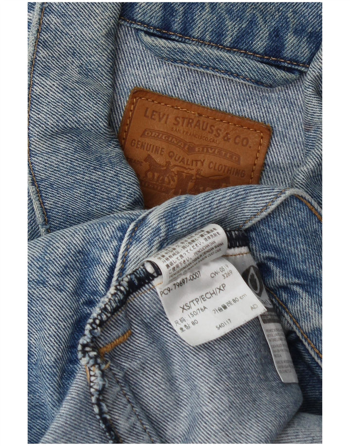 Levi's muška traper jakna UK 34 XS plavi pamuk