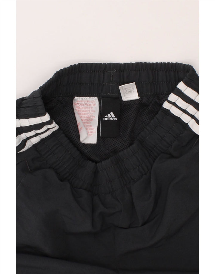 ADIDAS Boys Sport Shorts 7-8 Years Grey Vintage Adidas and Second-Hand Adidas from Messina Hembry 