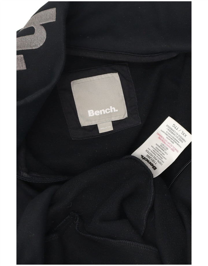 Gornja jakna od trenirke Bench Graphic 2XL od crnog poliestera