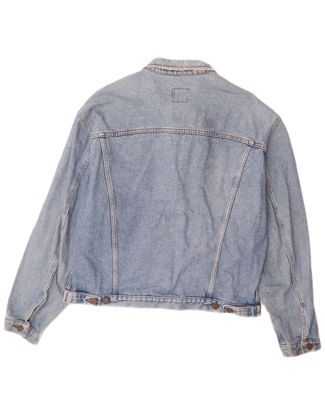 BENETTON muška traper jakna IT 52 XL plavi pamuk