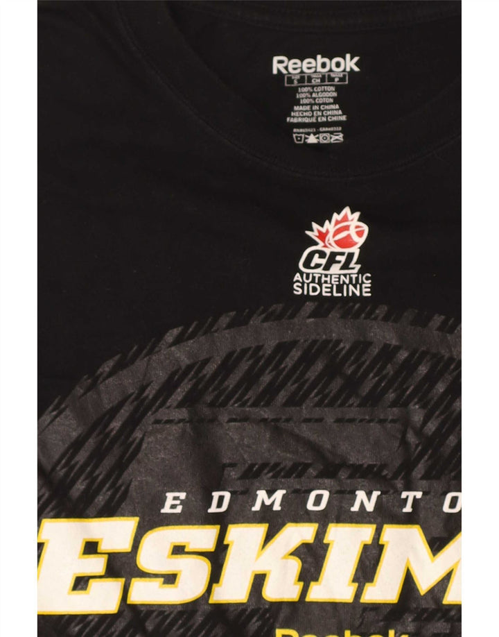 Reebok muška majica kratkih rukava Regular Graphic, mali crni pamuk