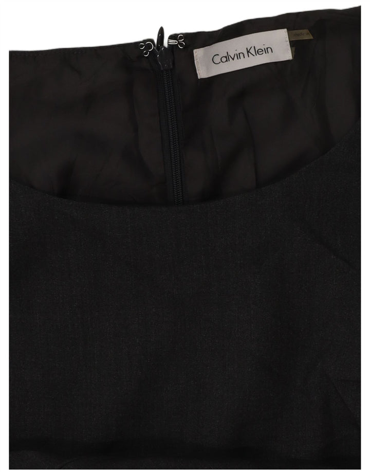 CALVIN KLEIN Ženska plašt haljina UK 16 velika siva