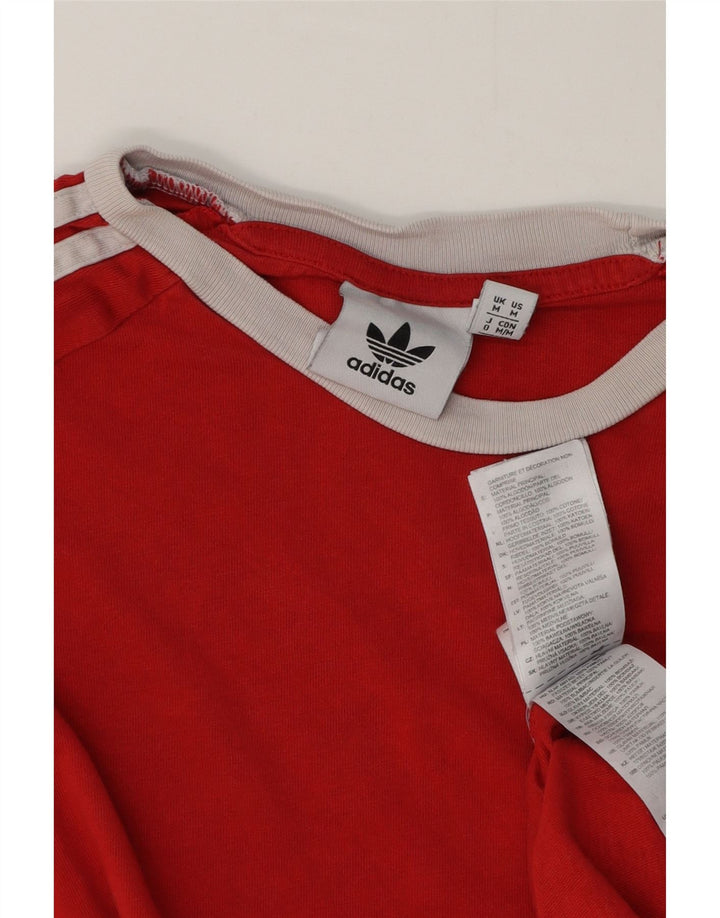 Adidas muška majica kratkih rukava Srednje crveni pamuk