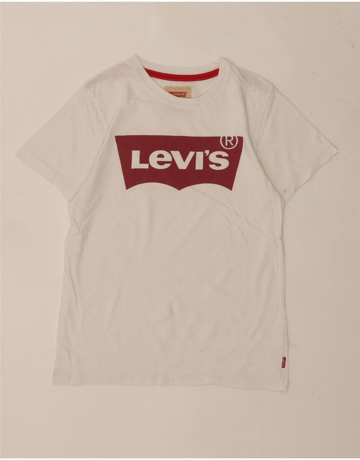 Gornja majica kratkih rukava Levi's Boys Graphic T-Shirt 11-12 Years Bijela