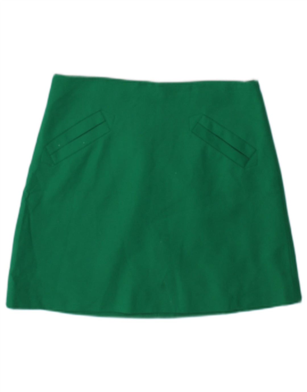 Zara ženska mini suknja mala W26 zeleni acetat