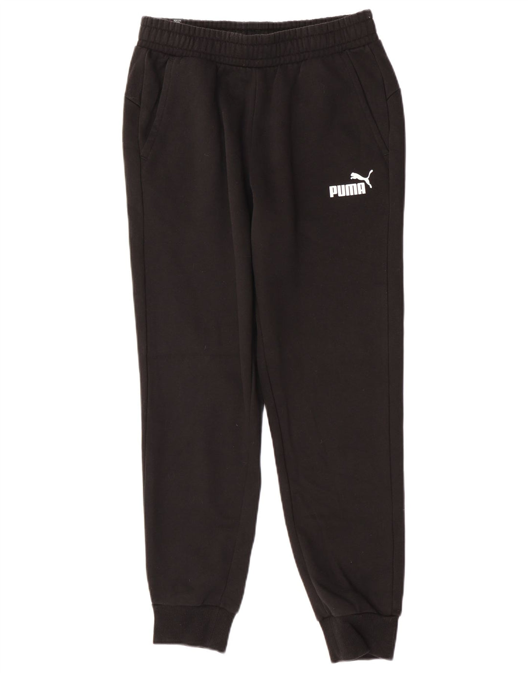 Puma muške trenirke Hlače Joggers Srednje crni pamuk