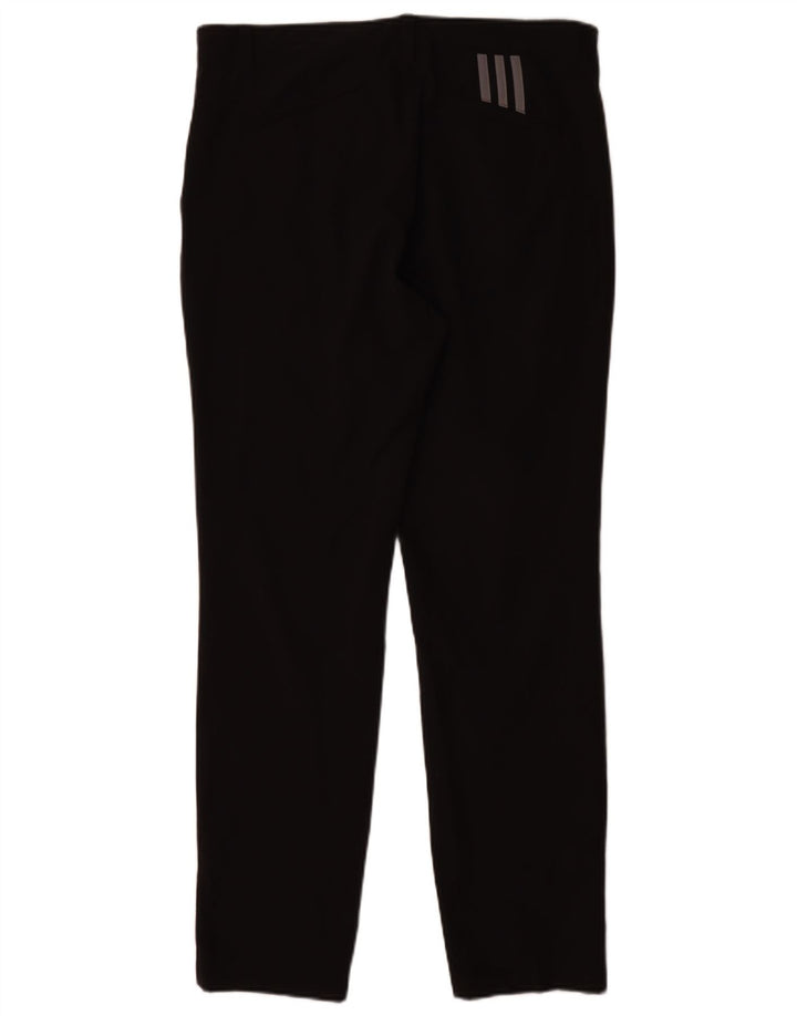Adidas ženske uske chino hlače W32 L32 crni poliester