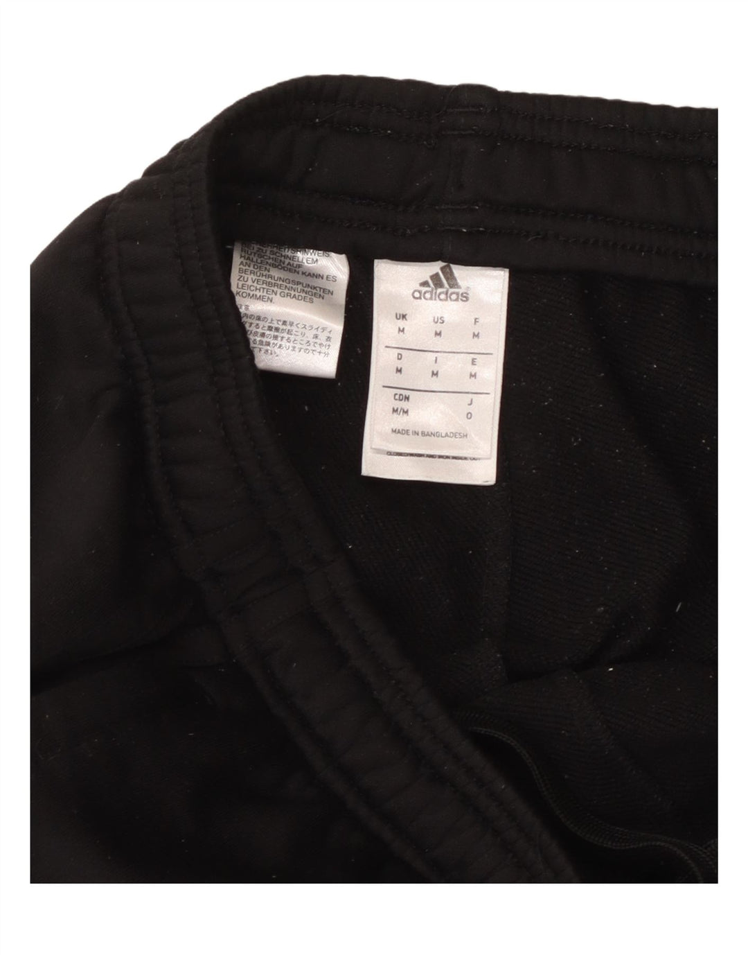 ADIDAS muške trenirke srednje crne poliesterske hlače