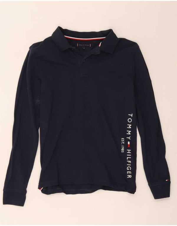 Tommy Hilfiger Polo majica dugih rukava za dječake 11-12 godina tamnoplava