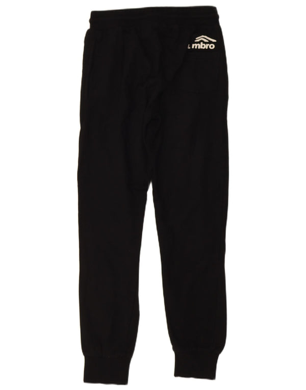 Umbro Boys Graphic Trenirka Hlače Joggers 13-14 godina 2XL crni pamuk