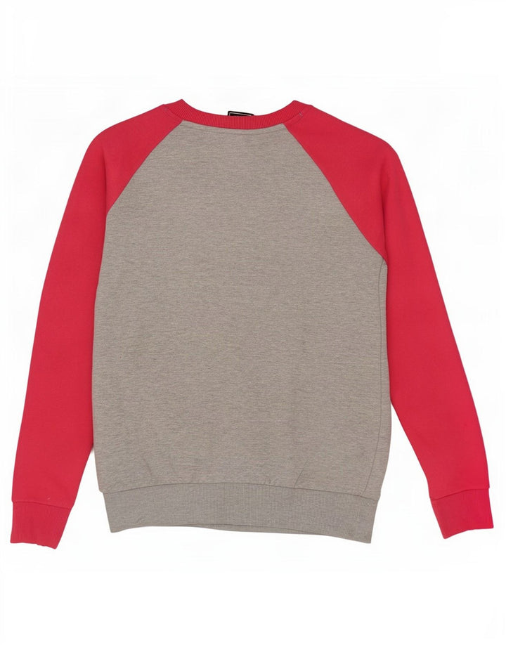 Superdry ženska prekomjerna majica UK 10 malih sivih boja