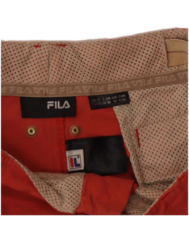 Fila muške kargo kratke hlače srednje veličine W32 crvene