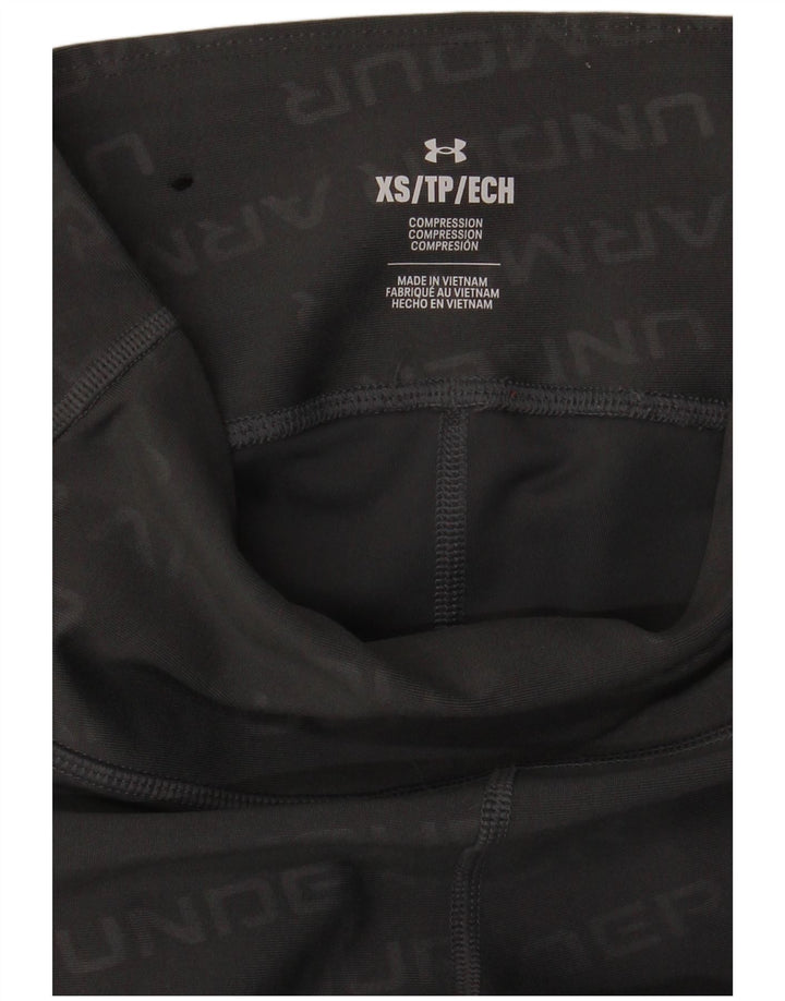 Under Armour ženske kompresijske grafičke tajice UK 6 XS sive