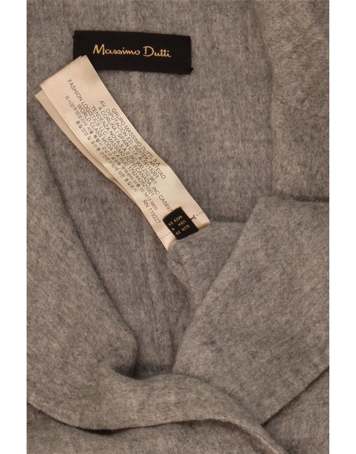 Massimo Dutti ženska velika jakna s dvostrukim kopčanjem EU 36 XS siva