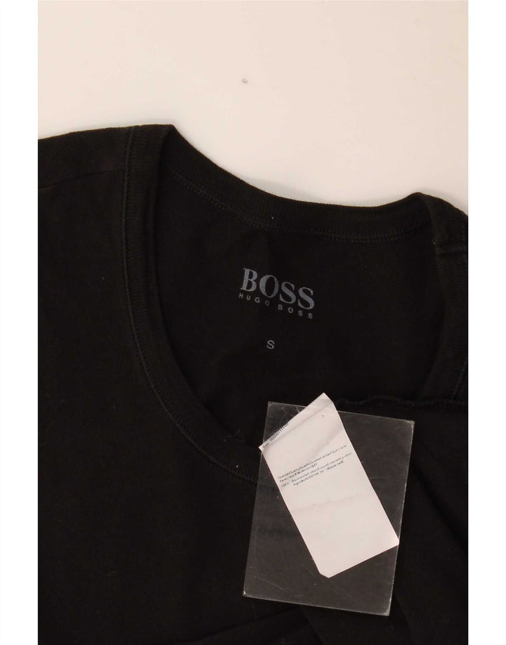 Hugo Boss Muška majica kratkih rukava Mali crni pamuk