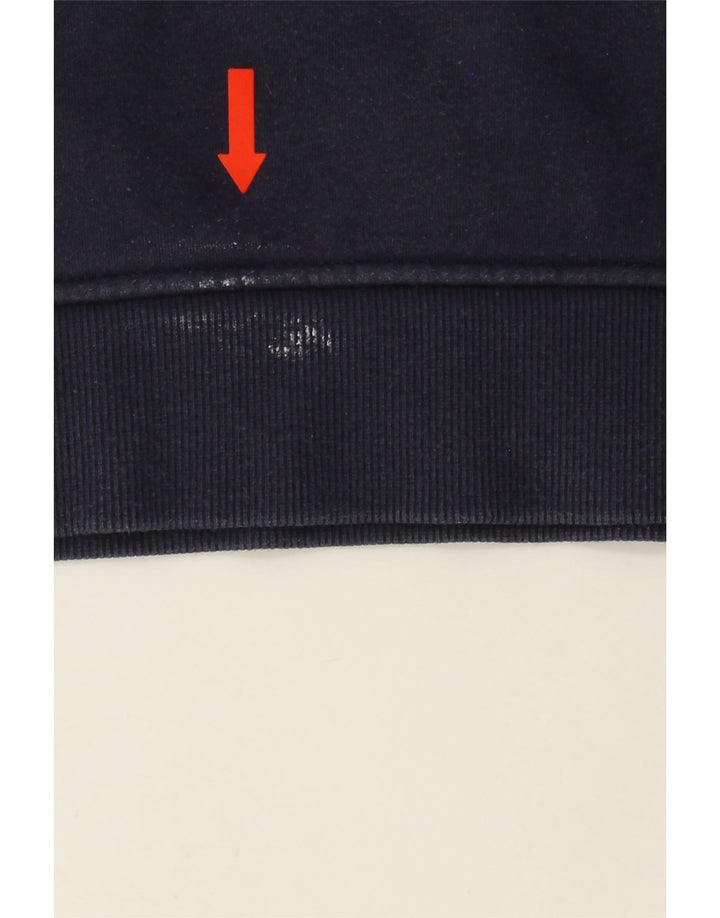 TOMMY HILFIGER Mens Sweatshirt Jumper Small Navy Blue Vintage Tommy Hilfiger and Second-Hand Tommy Hilfiger from Messina Hembry 