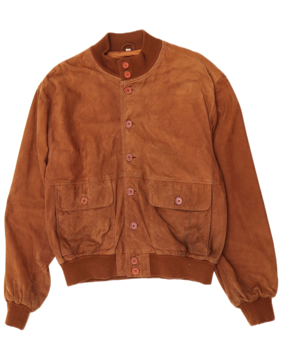 Vintage muška bomber jakna od brušene kože IT 50 Large Brown Suede