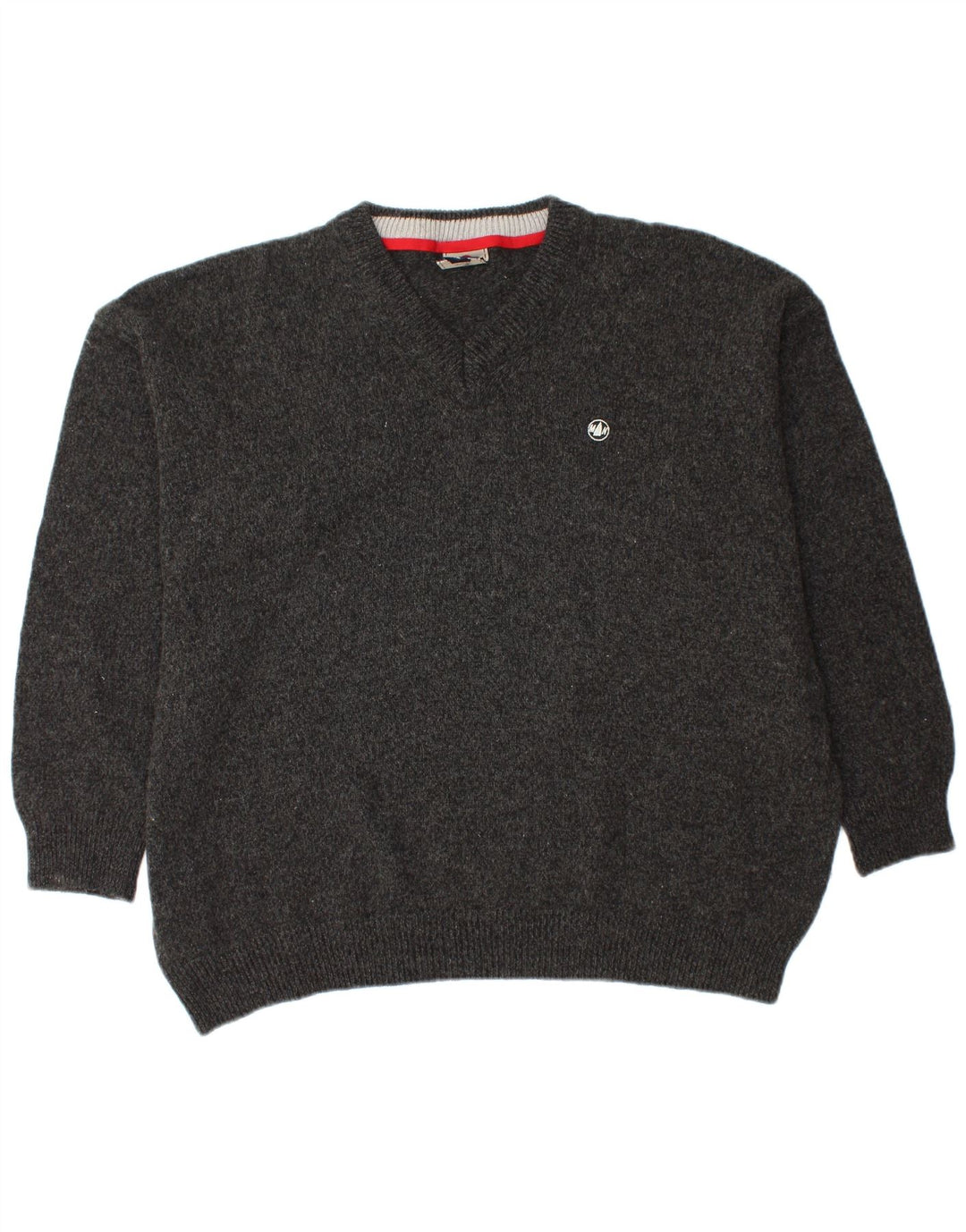 MURPHY & NYE Muški džemper s V-izrezom 2XL crna vunena