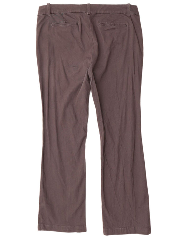 Dockers Ženske ležerne hlače Bootcut UK 12 Large W36 L29 Sivi pamuk