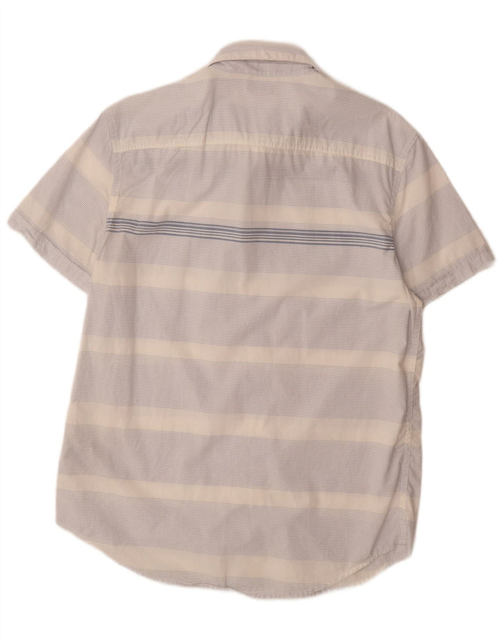 CALVIN KLEIN JEANS Muška košulja kratkih rukava, pamuk na srednje plave pruge