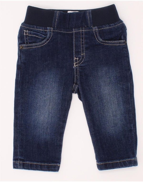Hugo Boss Baby Boys Graphic Straight Jeans 3-6 mjeseci W18 L8 plavi pamuk