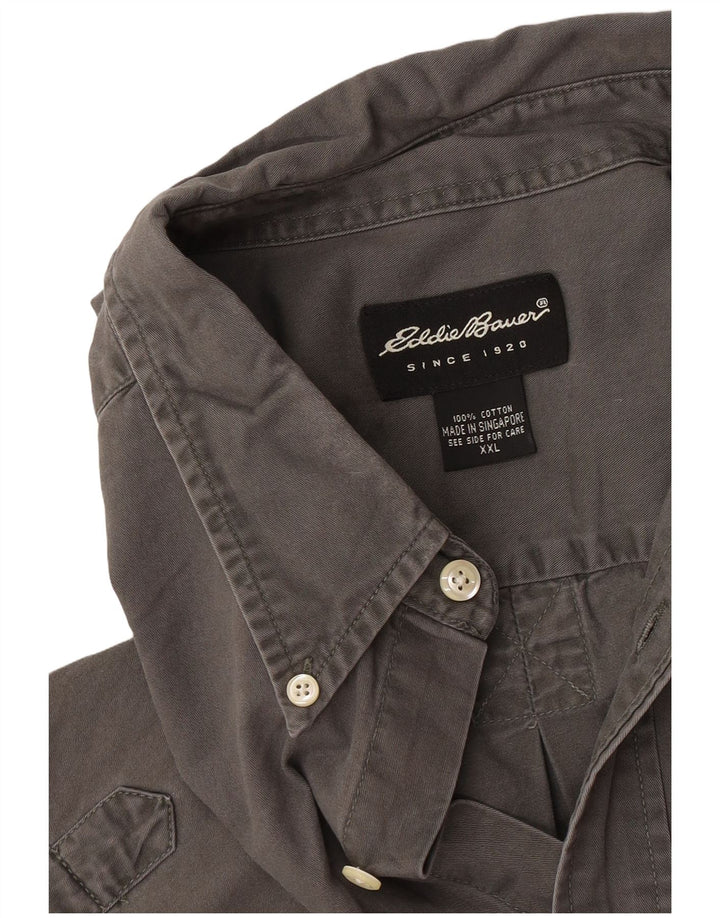 Eddie Bauer muška košulja 2XL sivi pamuk
