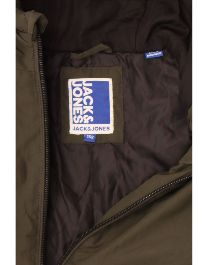 Jack & Jones Bomber jakna s kapuljačom 11-12 godina kaki