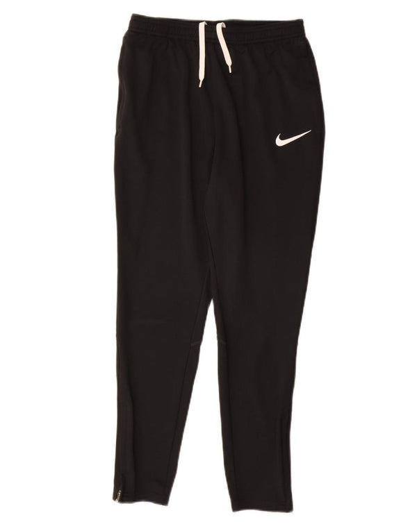 NIKE Boys Dri Fit Trenirka Hlače 12-13 Years Large Black