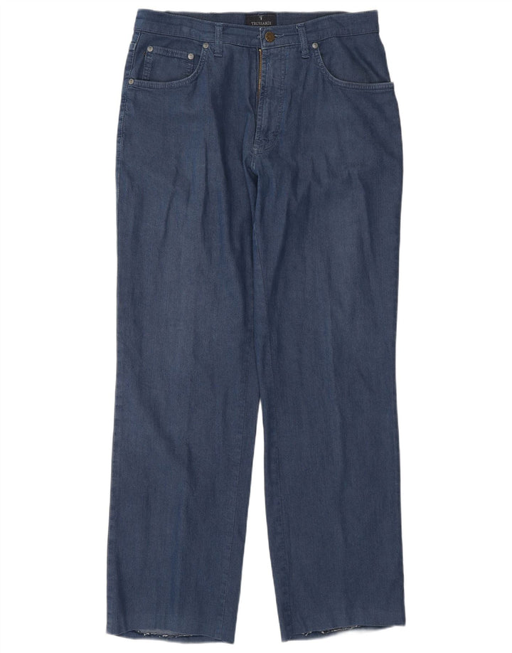 TRUSSARDI muške ravne traperice W32 L32 Plave