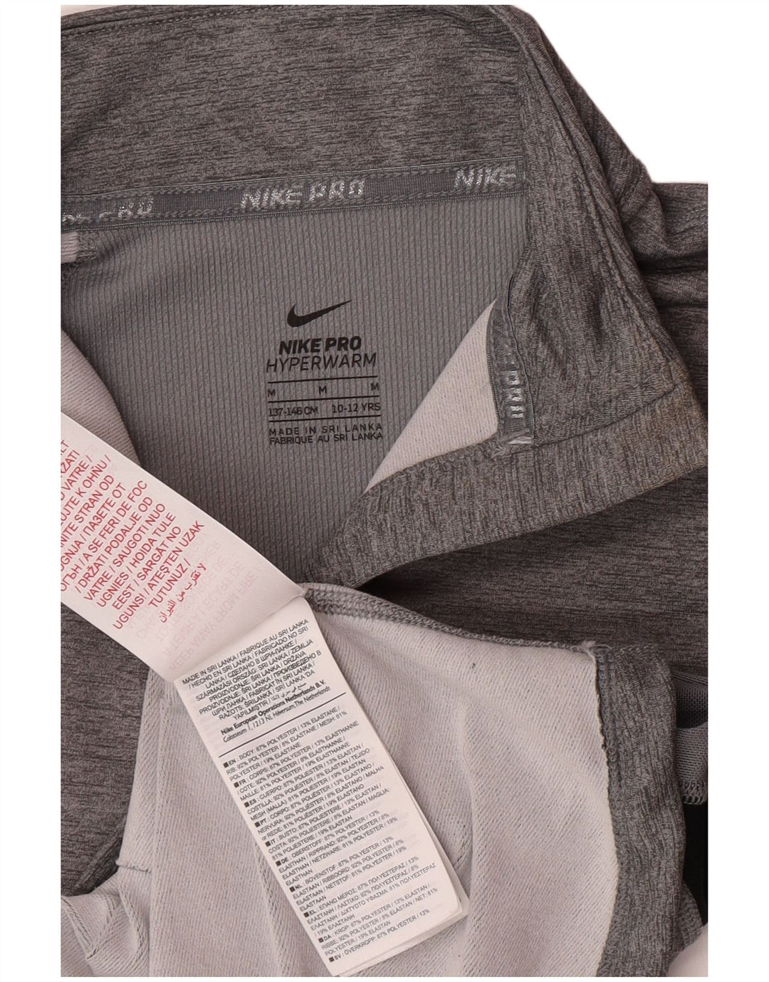 Nike Pulover Trenirka za djevojčice 10-11 godina srednje sive boje