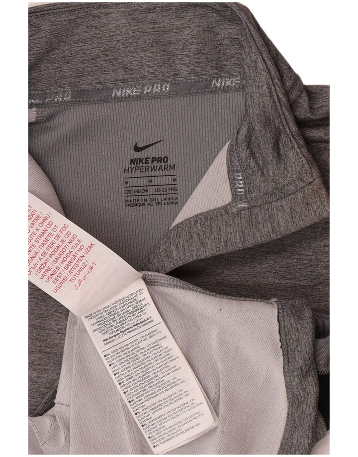 Nike Pulover Trenirka za djevojčice 10-11 godina srednje sive boje