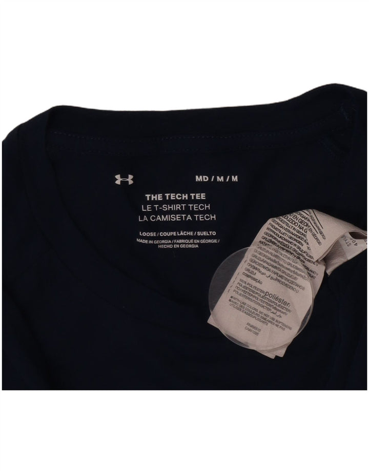 Under Armour muška majica srednjih tamnoplavih poliestera