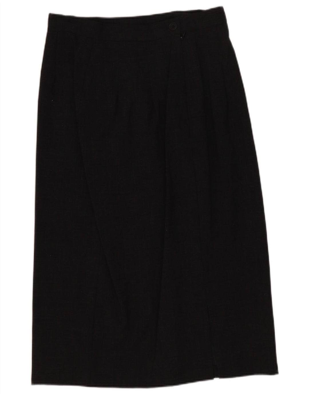 CALVIN KLEIN Ženska ravna suknja US 8 srednje W26 siva vuna