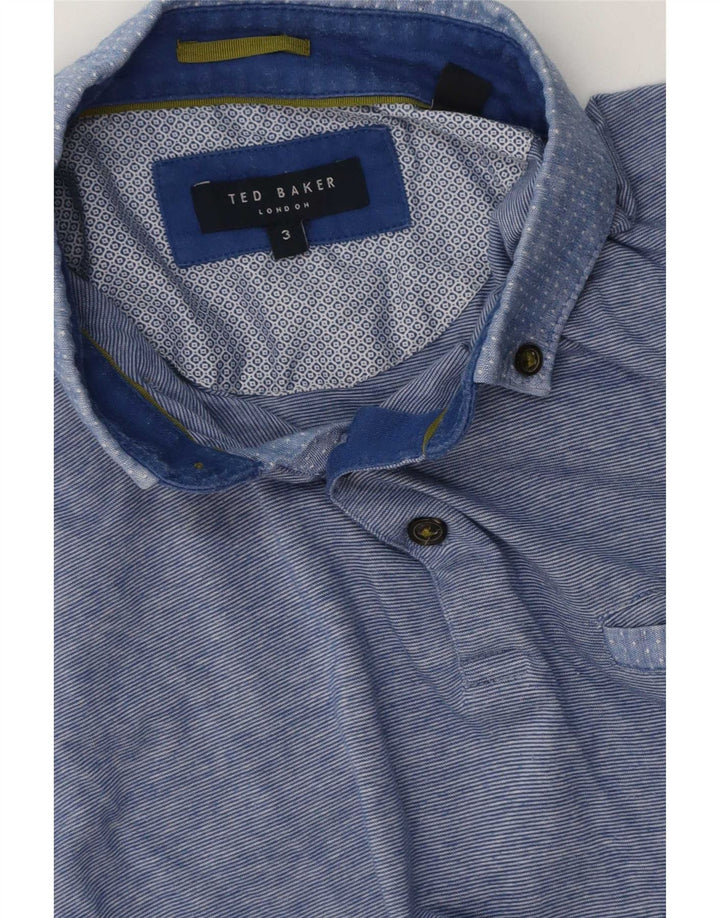 Ted Baker muška polo majica veličina 3 srednje plave pruge