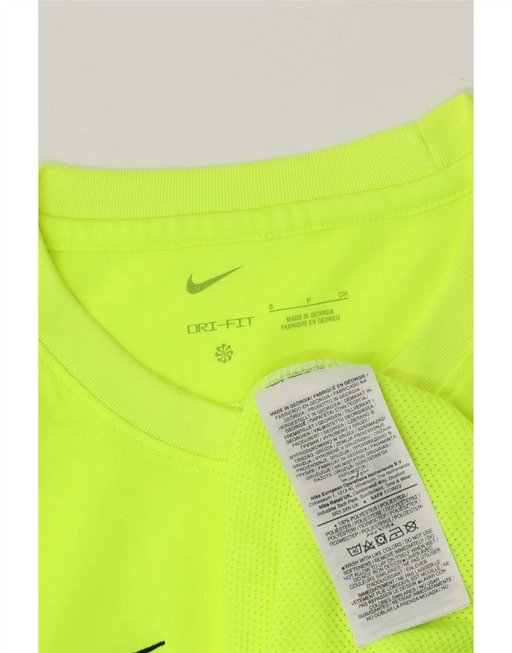 Nike Dri Fit majica kratkih rukava, mali zeleni poliester