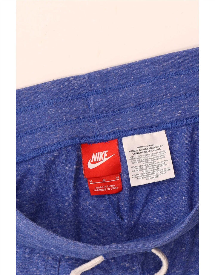 Nike ženske kratke sportske hlače s grafičkim motivima UK 12 srednje plavi flekasti poliester