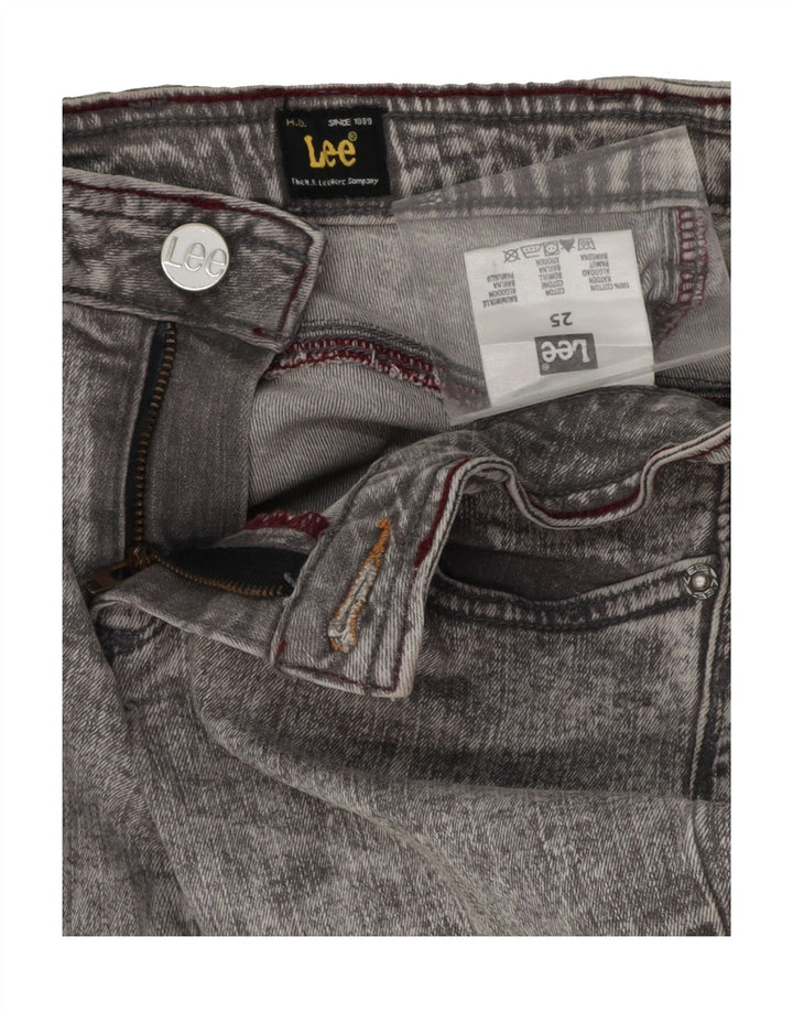 LEE Womens Skinny Jeans W25 L26 Grey Cotton Vintage Lee and Second-Hand Lee from Messina Hembry 