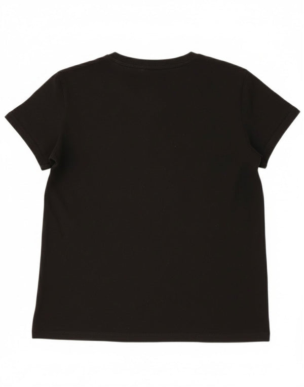 Levi's ženska majica kratkih rukava Orlando Graphic UK 12 srednje crni pamuk